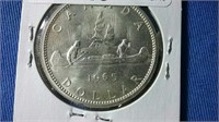 Canada Silver Dollar -1965