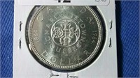 Canada Silver Dollar Charlottetown Quebec -1964