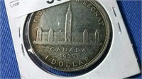 Canada Silver Dollar -1939