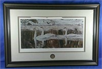 Numbered Print "Winter Whites on Water - Trumper