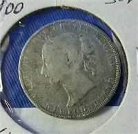Newfoundland Silver Half Dollar -1900