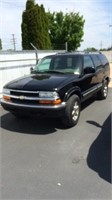 1999 Chevrolet Blazer VIN: 1GNDT13W9X2118410