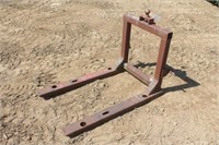 3PT BALE MOVER WITH TRAILER BALL