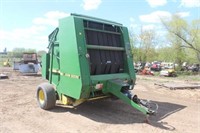 JOHN DEERE 535 ROUND BALER, 540 PTO, MAKES TWINE