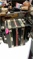 Musical Squeeze Box Instrument