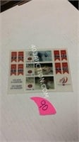 100 Years of Hockey History Stamps Holographic