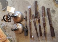 vintage torch & forge tools