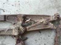 vintage pipe wrench