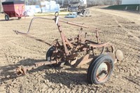 2-BOTTOM PLOW WITH COULTERS, PULL TYPE