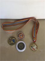 Military memorabilia, Coins and medal