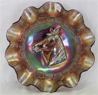 Pony 10 ruffled bowl - amethyst