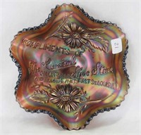 Central Shoe Store advertising ruffled bowl