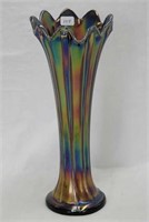 N's Thin Rib 11" vase - purple