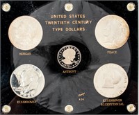 Coin US Twentieth Century Dollar Type Set