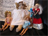Plastic Baby Doll, Barbie, Ken