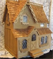 Handmade Wood Doll House
