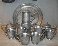 Wahlee Pewter Tea Server