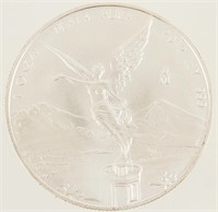 Coin 2012 Mexican Silver 1 Onza Libertad UNC