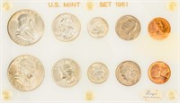 Coin 1961-P&D Uncirculated US Mint Coin Set