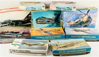 Lot Hasegawa Hobby Kits Model Military Aircraft