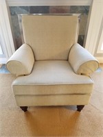 Clean Nice Occasional Chair. Very Light Grey
