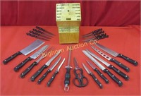 23pc Cutlery Set: Assorted Sizes & Styles