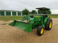 LL- 2007 JD 990 WITH LOADER 4X4