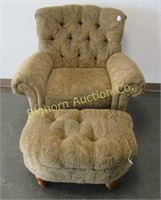 (B) Chair w/ Ottoman Mfg by Best Chairs Mfg