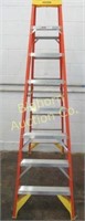 Werner 8ft Fiberglass Ladder Extra Heavy Duty