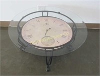 Infinity Clock Coffee Table w/ Second Hand