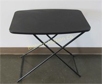 (A) Folding Table 26" x 18" Adjustable Height