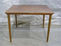 Wooden Legged Square Table