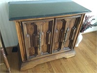 Stanley Marble Topped Cabinet
