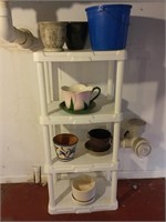 Shelf & Pots