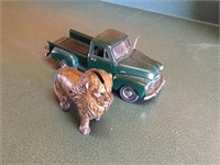Mini Toy Truck & Lion
