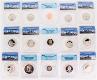 Coin (3) PR70 DCAM Slabbed Coin Sets