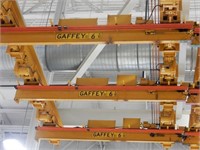 Gaffey Overhead Crane Bridges, 6-ton