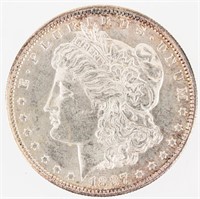 Coin 1887-S Morgan Silver Dollar Gem BU