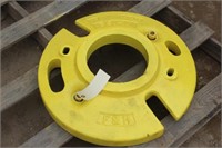 JOHN DEERE 2-CYLINDER  WHEEL WEIGHT, WITH BOLTS