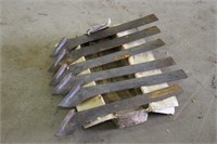 WELD ON PLOW SHARES FOR 5-BOTTOM PLOW