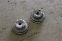 (2) 45LB WHEEL WEIGHTS FOR LAWN MOWER