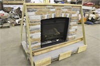 COMPLETE INTERTHERM GAS FIRE PLACE, WITH PAPERWORK