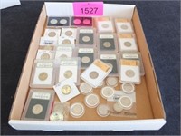 Group (34) Cased and Graded Quarters