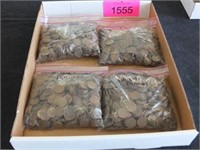 Wheat Pennies - Approx. 20lbs.