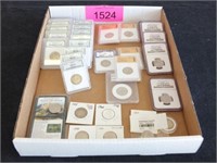 (32) Quarters - Most Cased & Graded - Most State Q