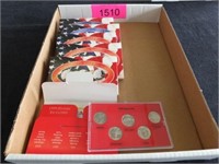 (7) Proof Sets: 1999 - 2008 (not all years) Denver