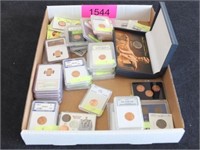 (54) Graded and Cased Pennies