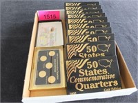 (11) 50-State Commemorative Quarters - Gold Editio