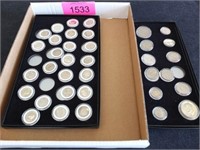 (2) Boxed Sets Quarters & Half Dollars - not compl