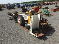 Project Bolens Tractor,  Loader Attachment, Rototi